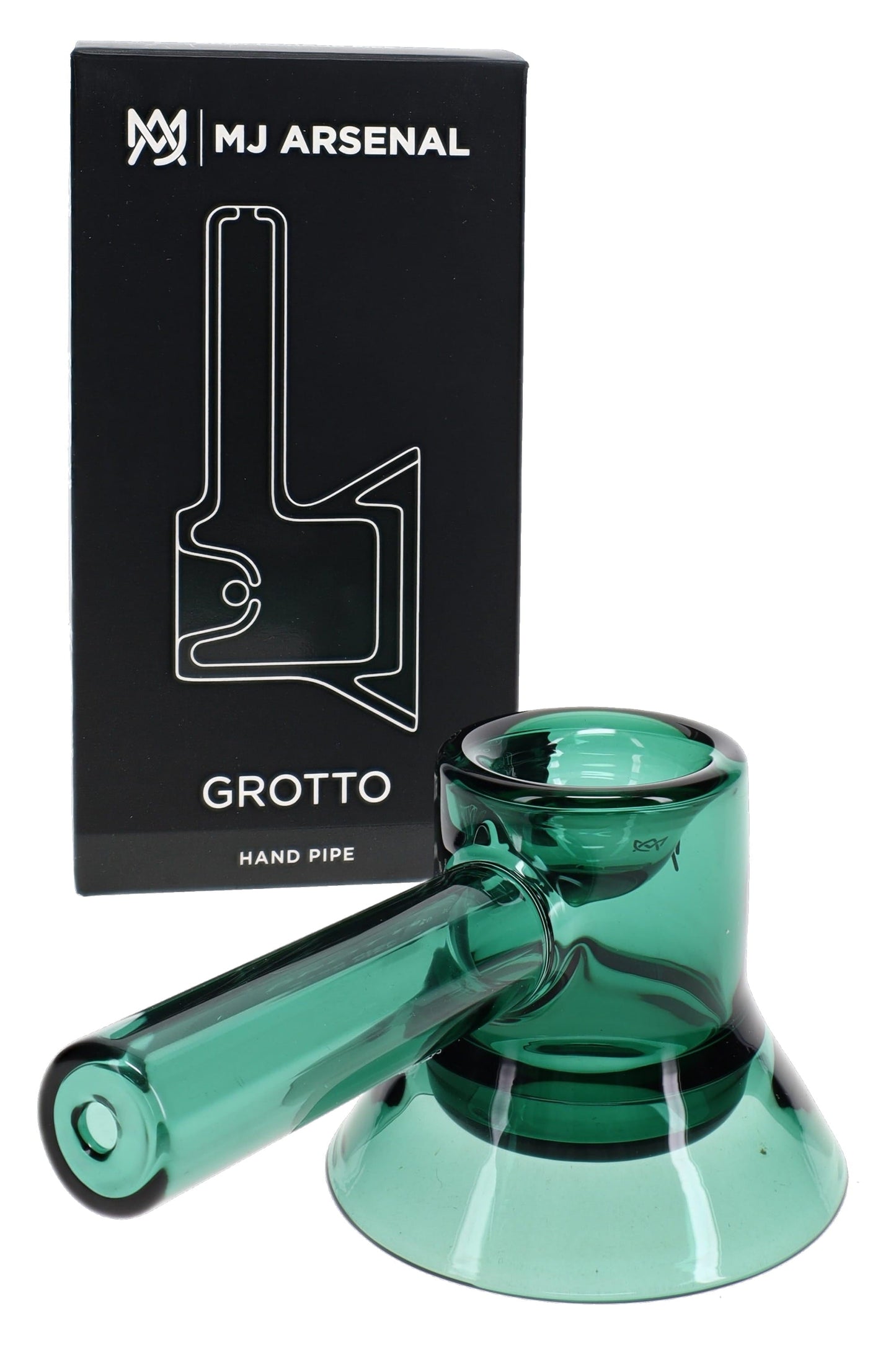 MJ Arsenal Grotto Glass Hand Pipe – 4.5″
