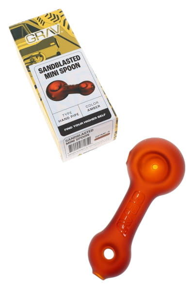 GRAV Sandblasted Mini Spoon – 3.25″