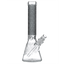 Calibear Deep Sandblasted Glass Beaker Bong | 8" & 14" Artistic Water Pipe