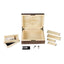 HUMIDOR WALNUT COMBO BOX (8X11)