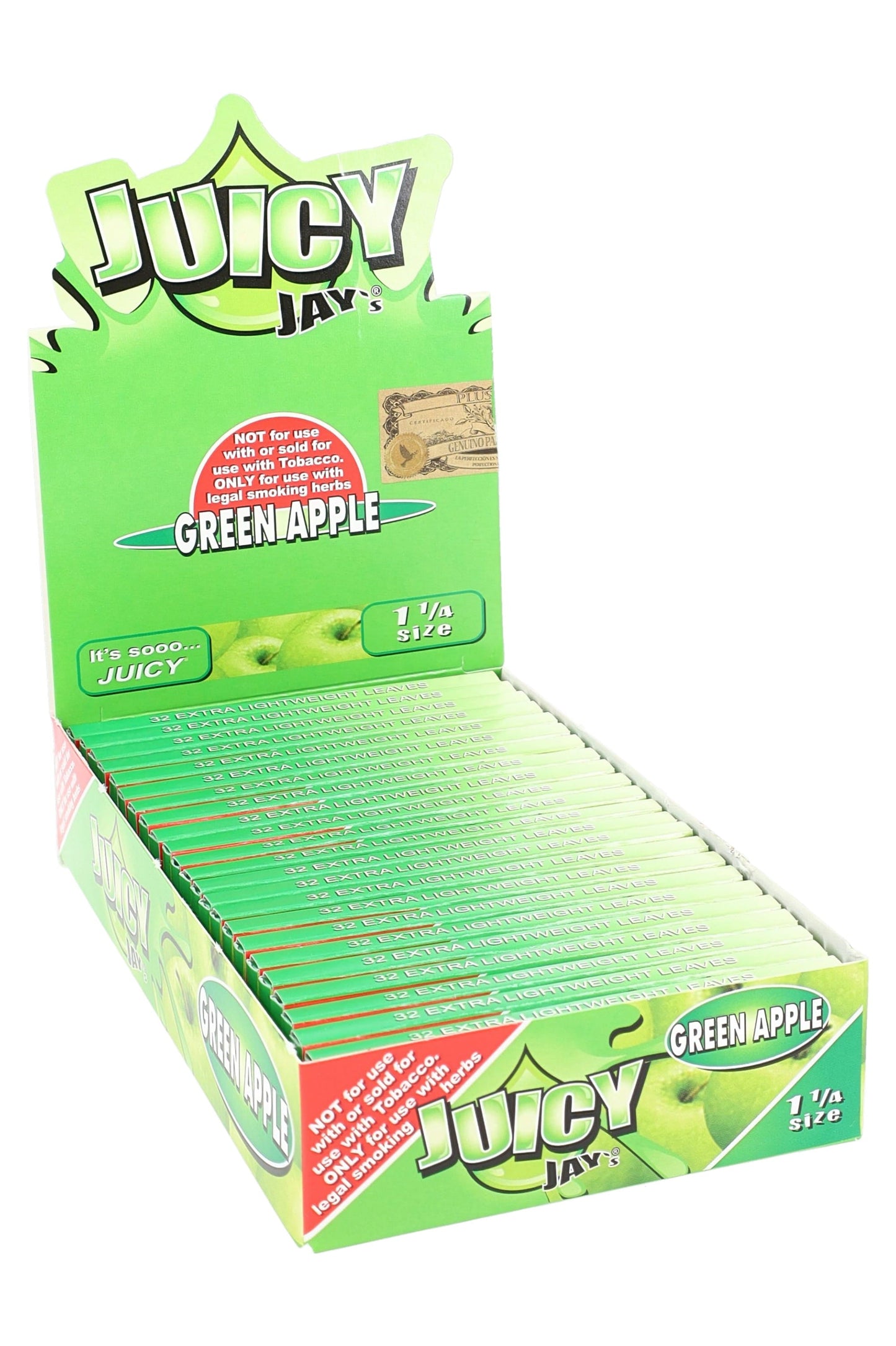 Juicy Jay’s 1¼ Flavored Rolling Papers – 24-Count Display