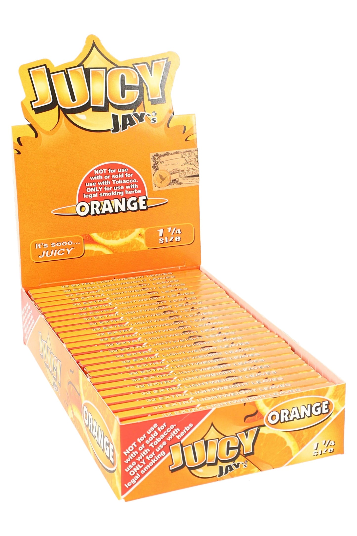 Juicy Jay’s 1¼ Flavored Rolling Papers – 24-Count Display