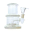 Rock Glass Double Stack 10" Bong