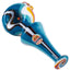 Crush Eye Candy Artisan Hand Pipe - Vibrant Borosilicate Glass Spoon, 4"
