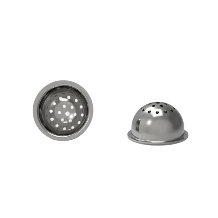 Bowl in Stainless Steel (2-pack) for Outdoor Silicone Pipe