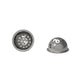 Bowl in Stainless Steel (2-pack) for Outdoor Silicone Pipe