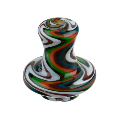 Orange Swirl Cap + 2 pearls  (BX155A)