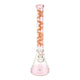 Transparent Pink Bubblegum Vibes 18" Full Color Beaker Bong