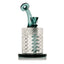 Jane West Twenties Collection Glass Water Pipe – 7½″