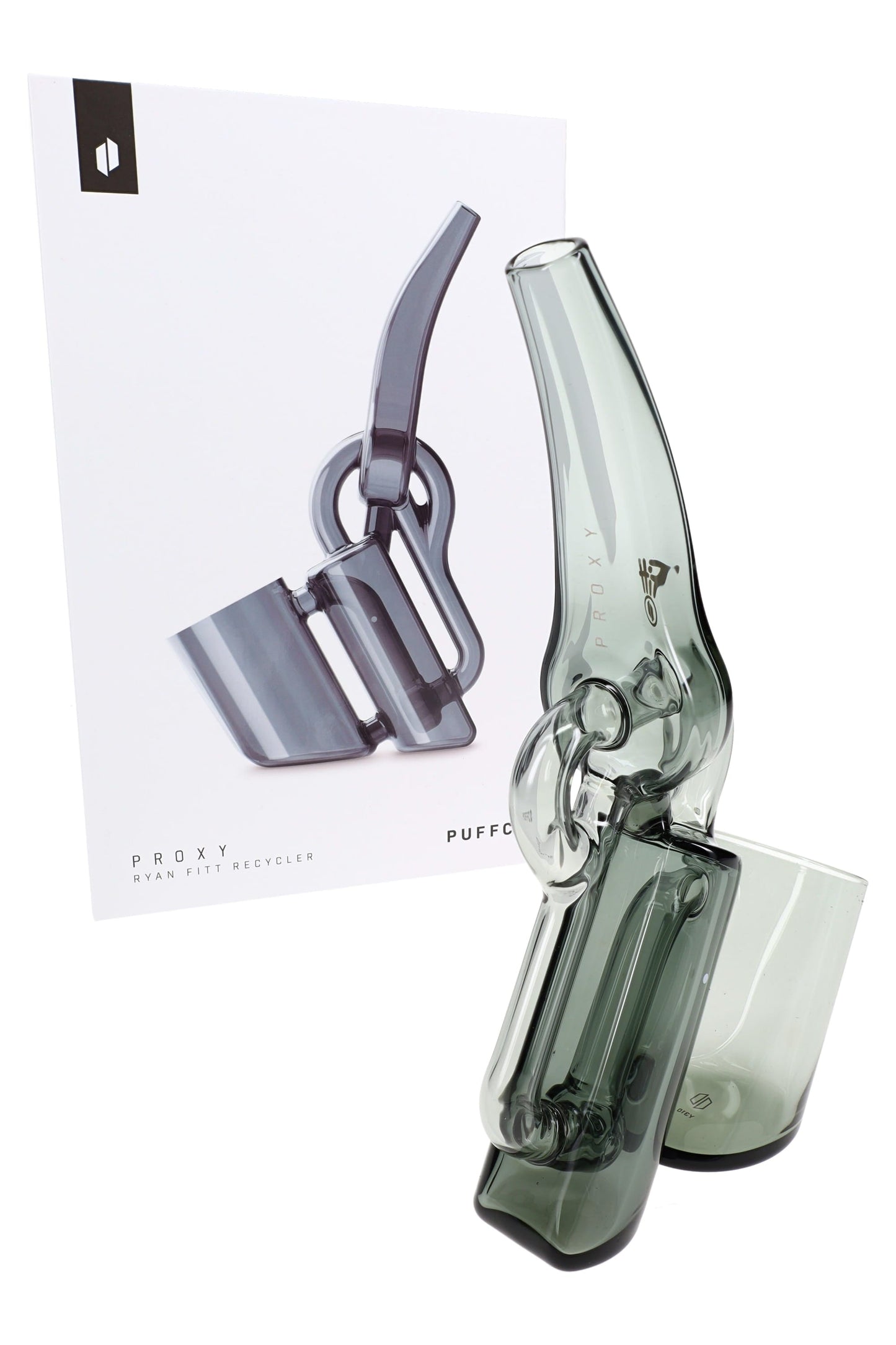 Puffco Proxy Ryan Fitt Recycler Glass – Smoke-Tinted