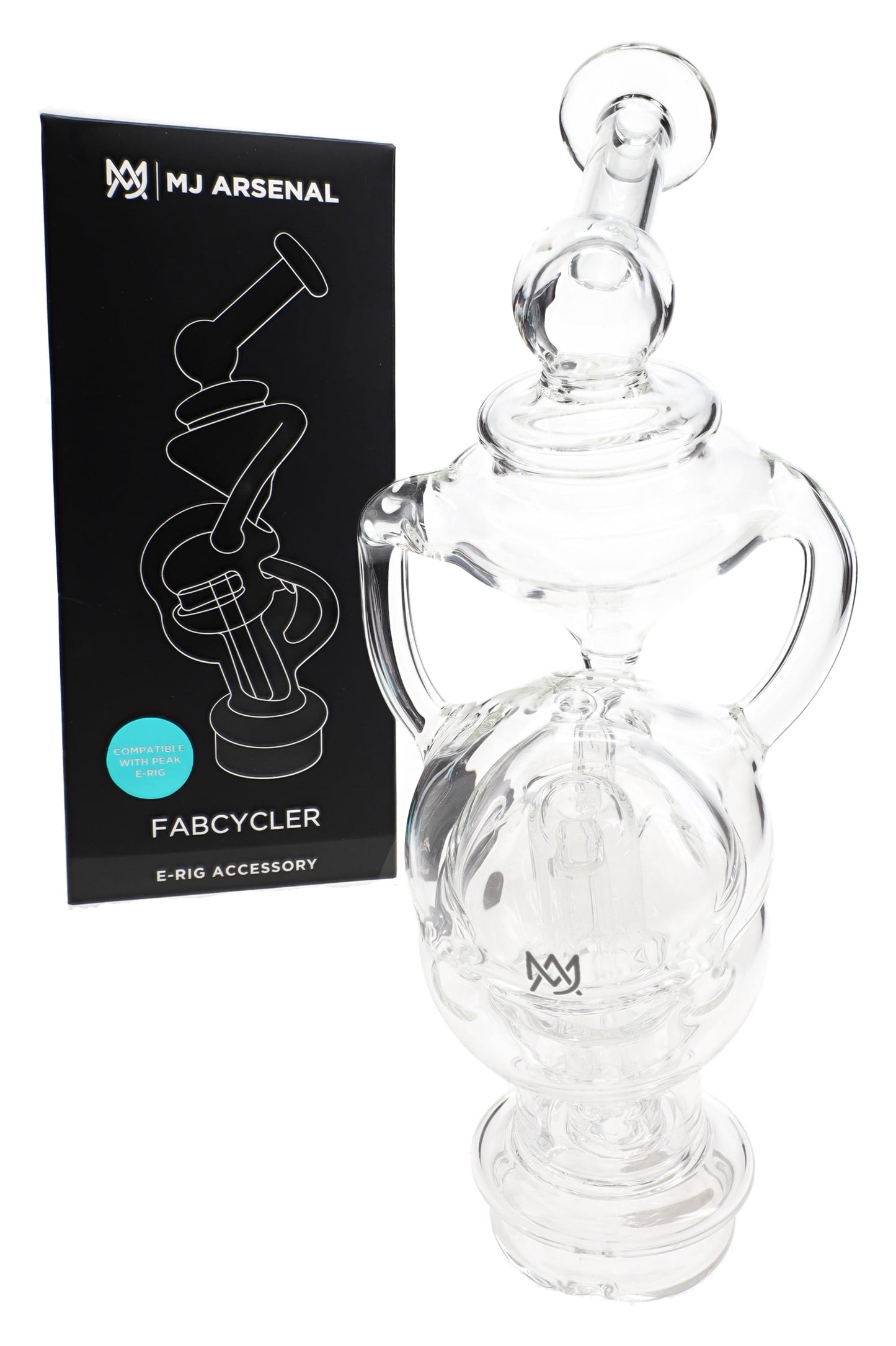 MJ Arsenal Fabcycler Puffco Peak Glass Top – E-Rig Attachment