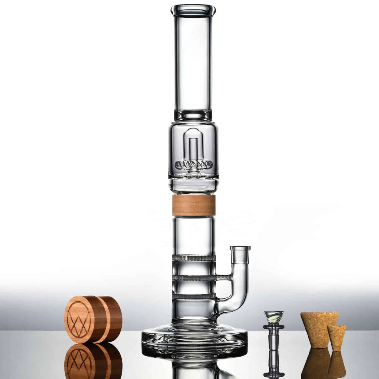 18" Tri-UFO Bong