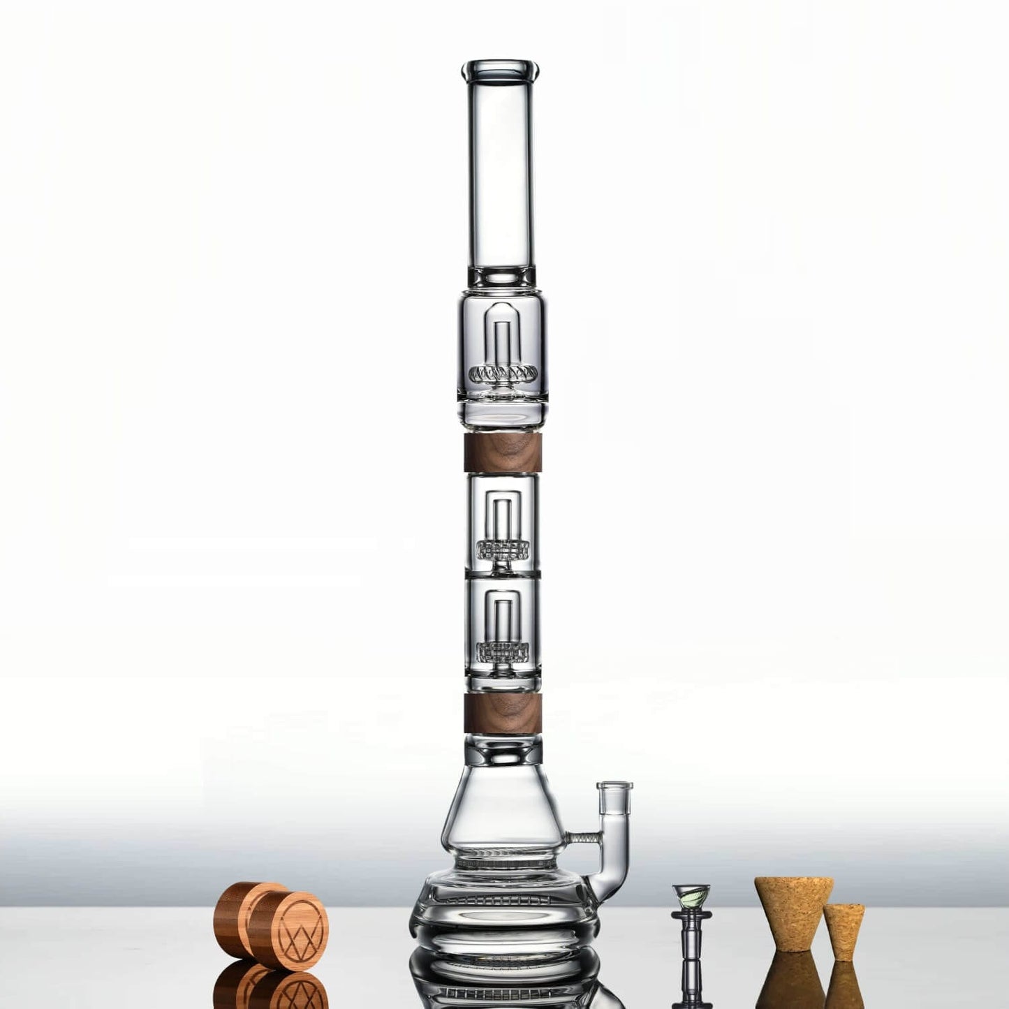 23" Voyager + Dual Perc Bong