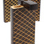 Burned Wood Dugout “Night Lattice” – 4″ – Assorted
