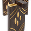 Burned Wood Dugout “Night Lattice” – 4″ – Assorted