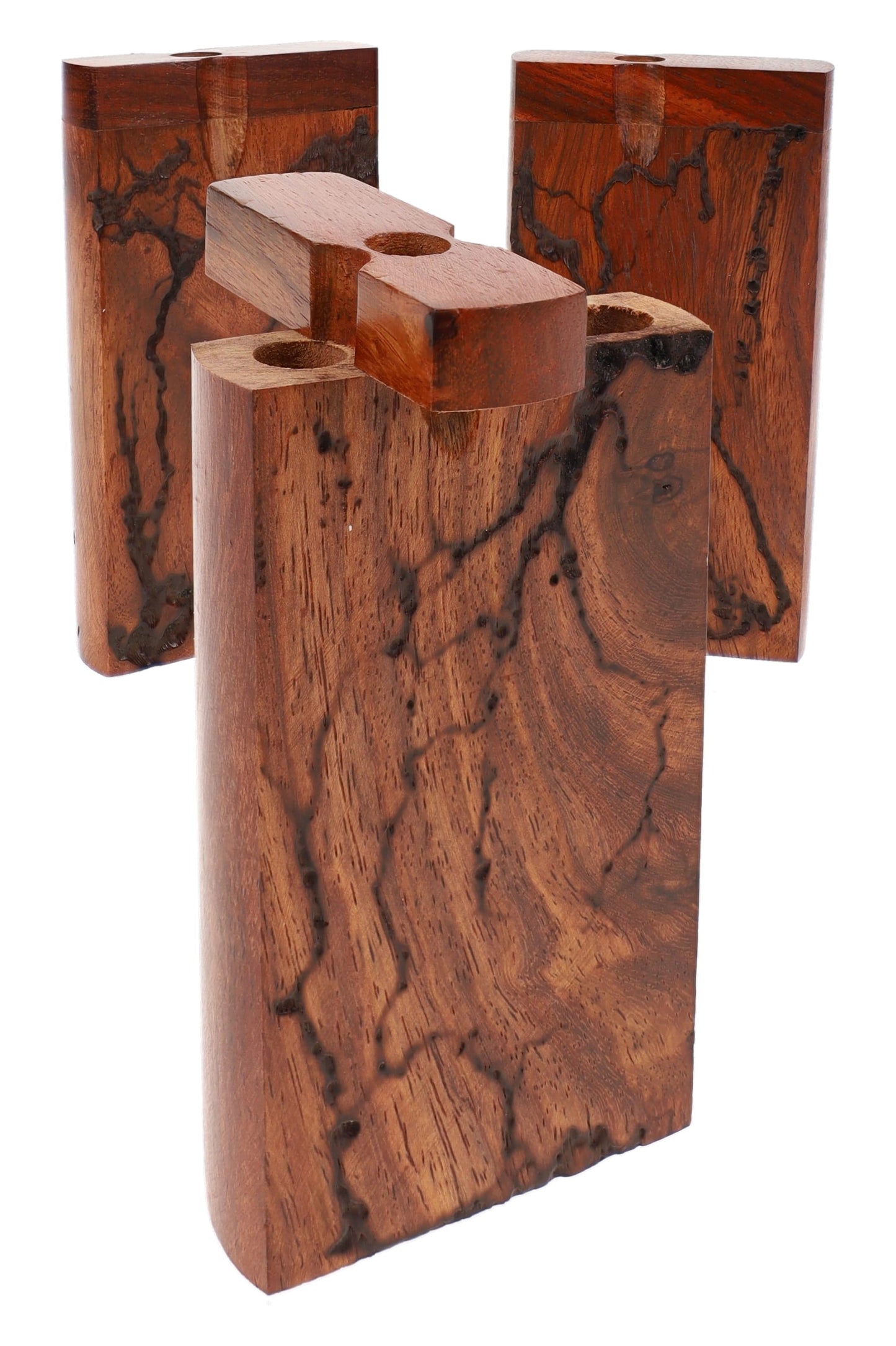 Wood Dugout “Lightning Grain” – Shocked Grain – 4″