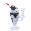 Glass Mini Rig “Cookies & Cream Float” – US-Made