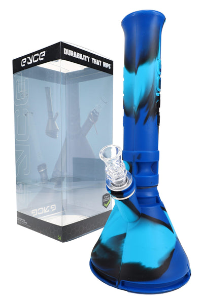 Eyce Beaker Silicone Bong – 12″ – Assorted Colors
