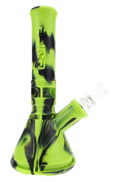 Eyce Silicone Mini Beaker Bong – 7″ – Hidden Storage – Assorted Colors