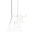 Colored Rim Glass Beaker Bong “Pastel Pour” – 8″