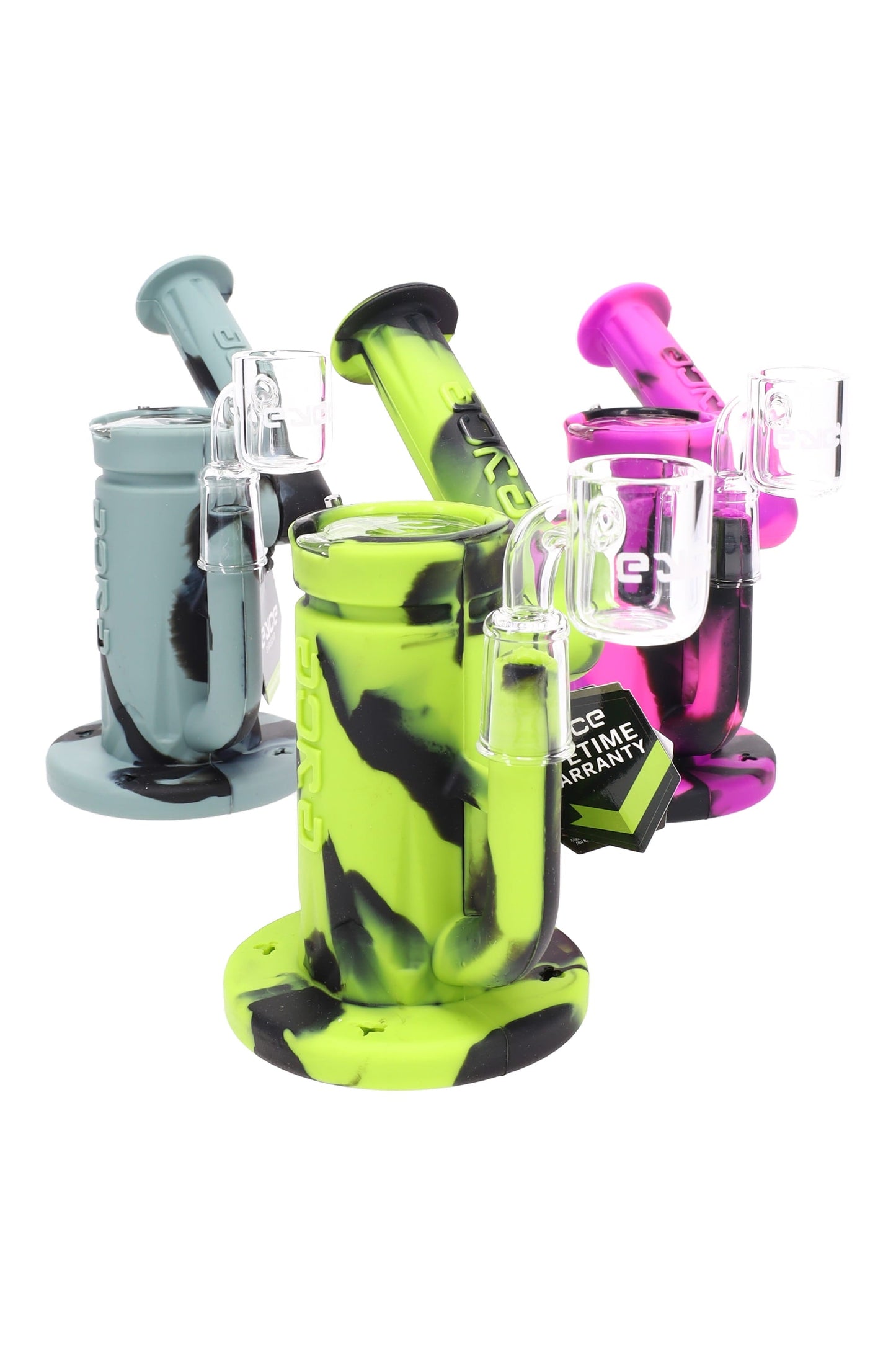 Eyce Silicone Sidecar Rig – Assorted Colors