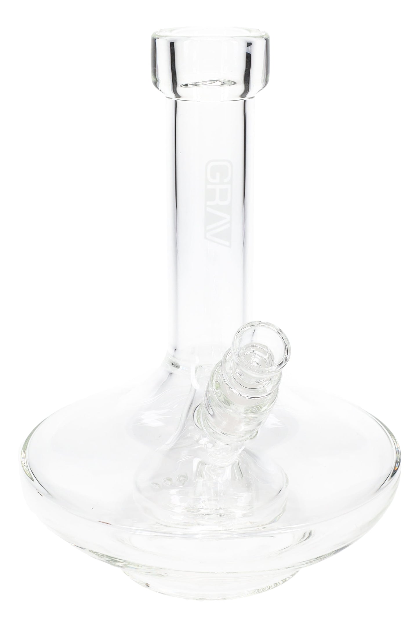 GRAV Small Wide Base Bong – 7½″ – 14.5 mm Bowl