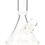 GRAV Small Deco Beaker Glass Bong – 10 mm – Clear