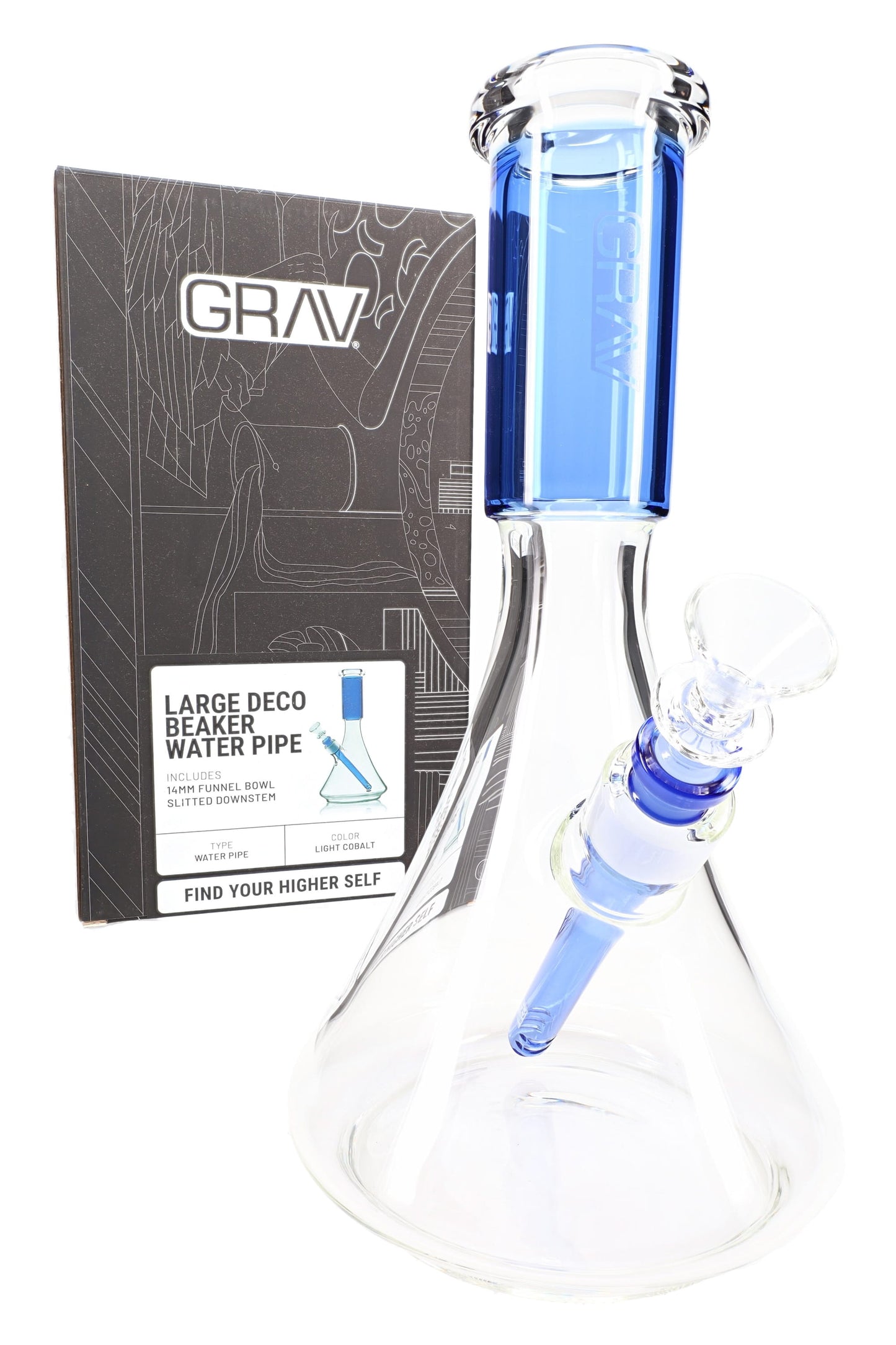 GRAV 11.5″ Deco Beaker Bong – 14 mm