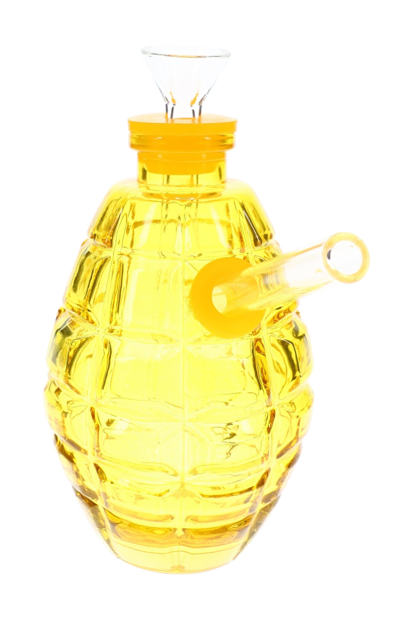 Colored Glass Grenade Bong “Blast Buddy” – 4½″