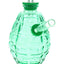 Colored Glass Grenade Bong “Blast Buddy” – 4½″