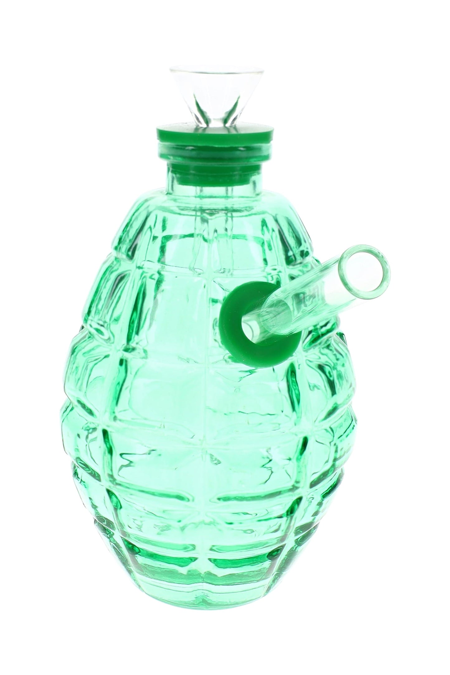Colored Glass Grenade Bong “Blast Buddy” – 4½″