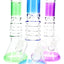 GoG Ring Beaker Bong “Showcase Pop” – 10″ – Ice Pinch – Assorted Colors