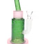 Frosted Glass-on-Glass Space Bong “Cosmic Chill” – 9″ – Showerhead Perc