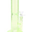 Wave-Texture Straight Shooter Bong “Ripple Rocket” – 10″ – Showerhead Perc – Ice Pinch