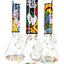 GoG Picasso Mosaic Beaker Bong – 13½″ – Ice Pinch – Assorted