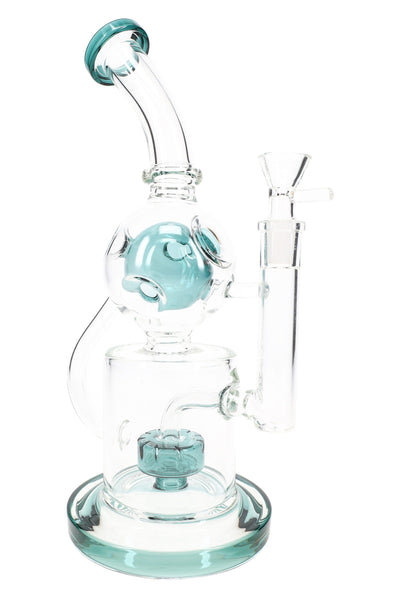 GoG Stemless Fabergé Recycler Bong – 11½″ – Drum Perc