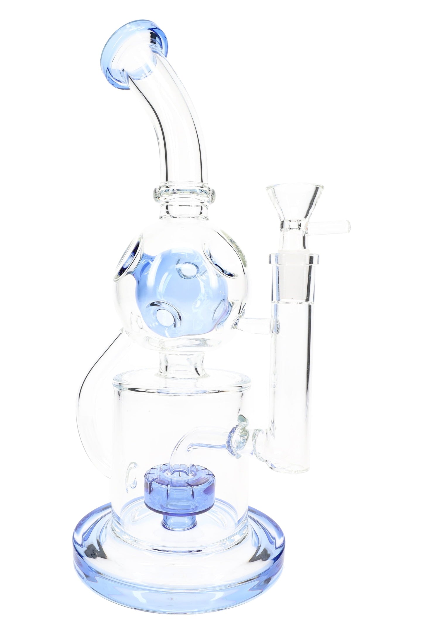 GoG Stemless Fabergé Recycler Bong – 11½″ – Drum Perc
