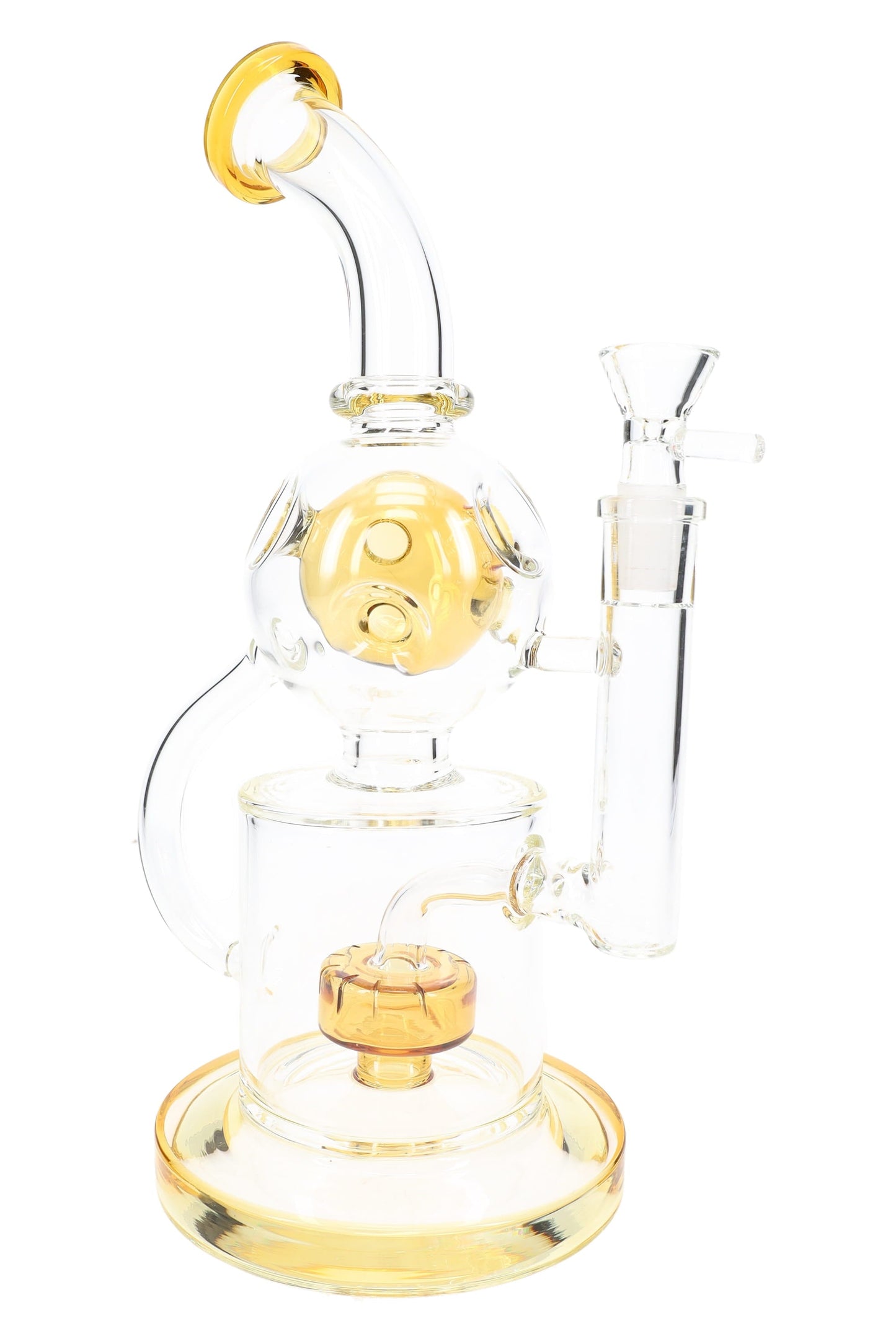 GoG Stemless Fabergé Recycler Bong – 11½″ – Drum Perc