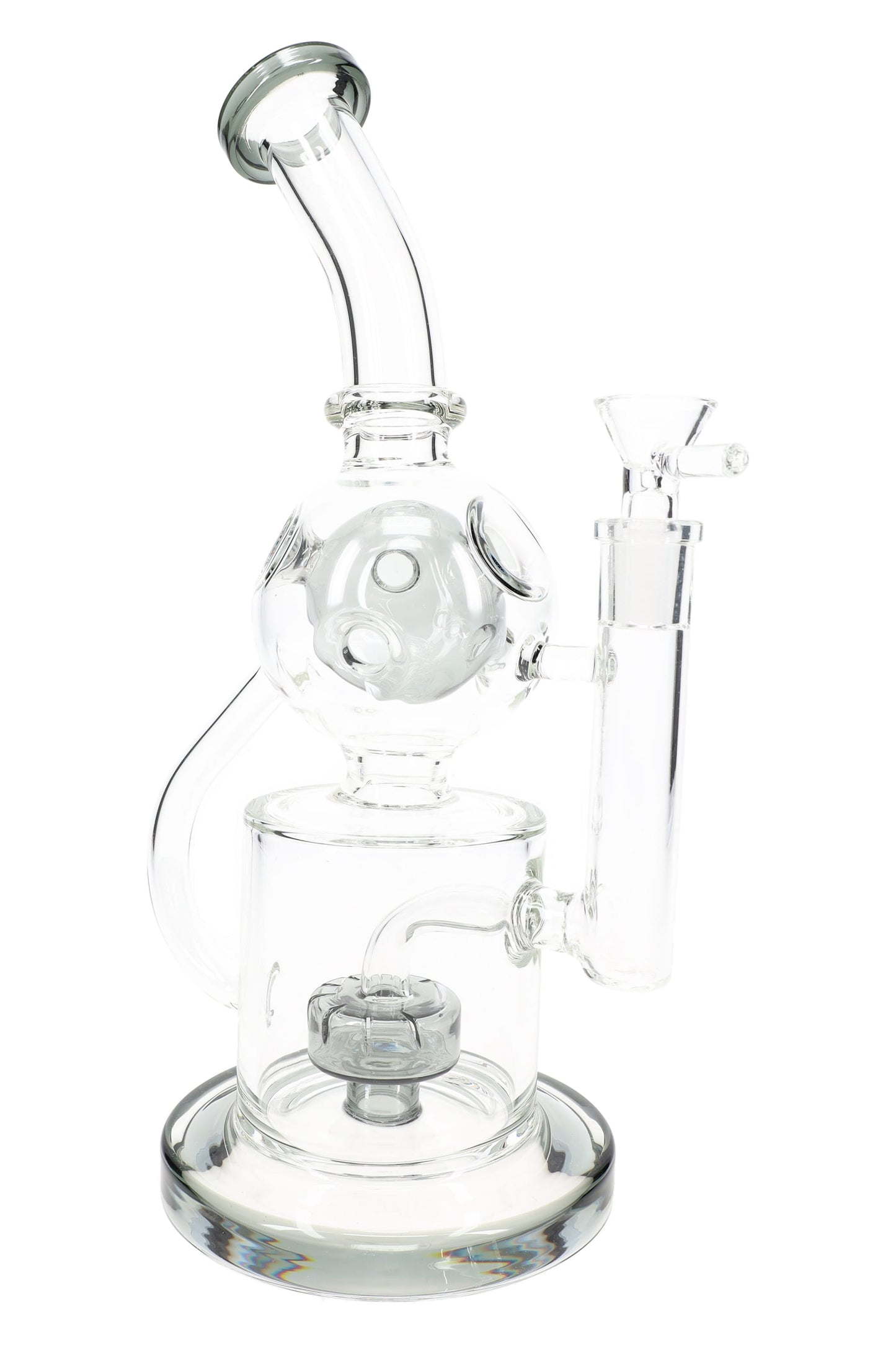 GoG Stemless Fabergé Recycler Bong – 11½″ – Drum Perc