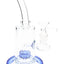 GoG Stemless Bent Neck Straight Shooter Bong – 7½″ – Showerhead Perc