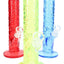 Colored Glass Rock Wall Straight Shooter Bong “Cliffside Chill” – 9½″