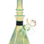6B Glass Silver Fumed Bubble Dichro Beaker Bong – 7″ – Assorted Colors