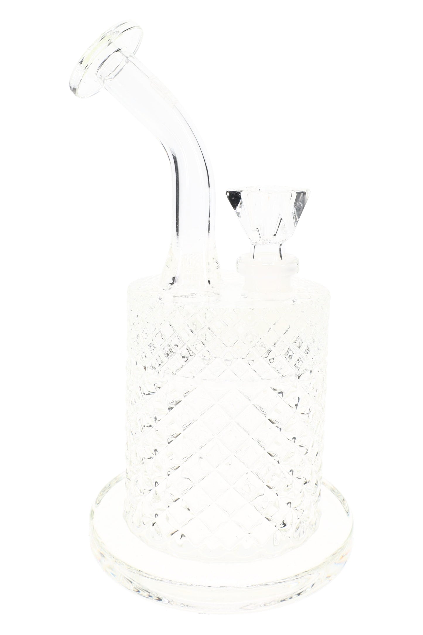 Jane West Twenties Collection Glass Water Pipe – 7½″