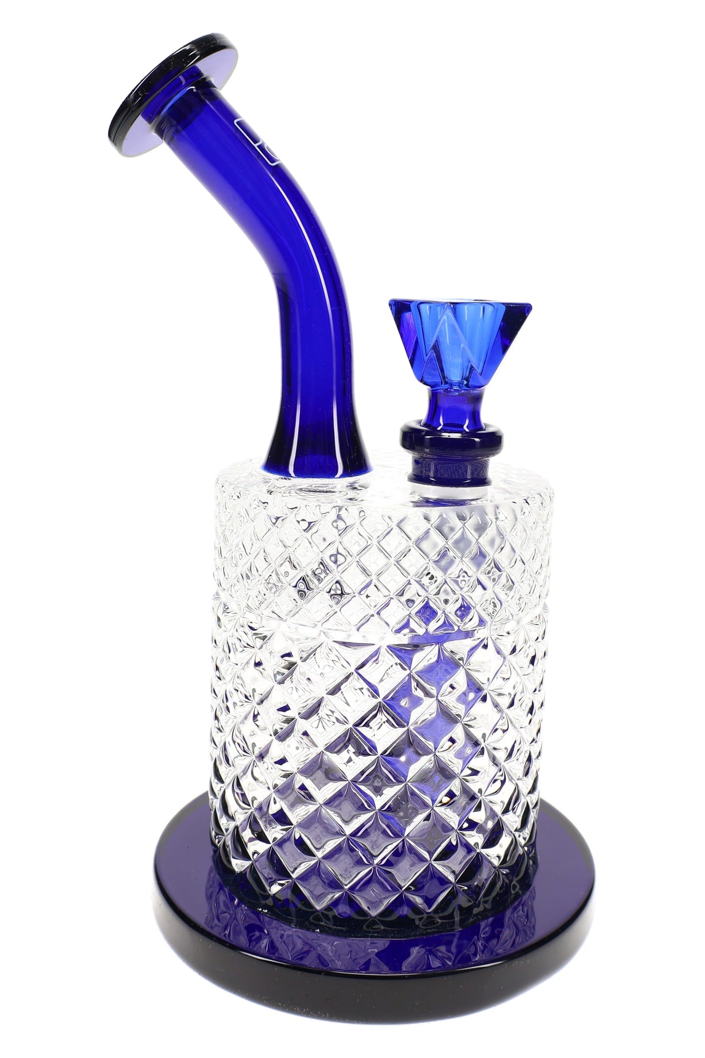Jane West Twenties Collection Glass Water Pipe – 7½″