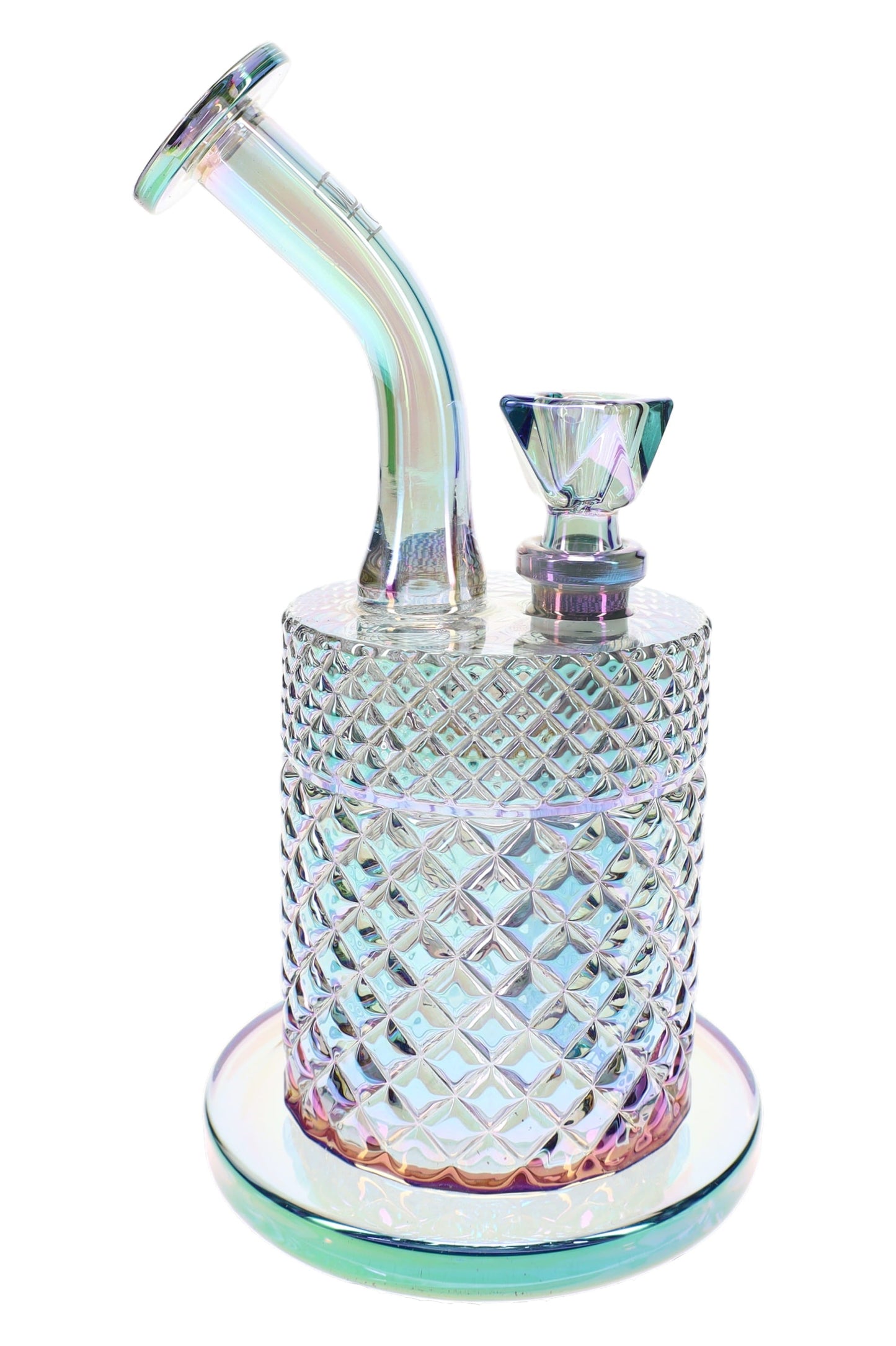 Jane West Twenties Collection Glass Water Pipe – 7½″