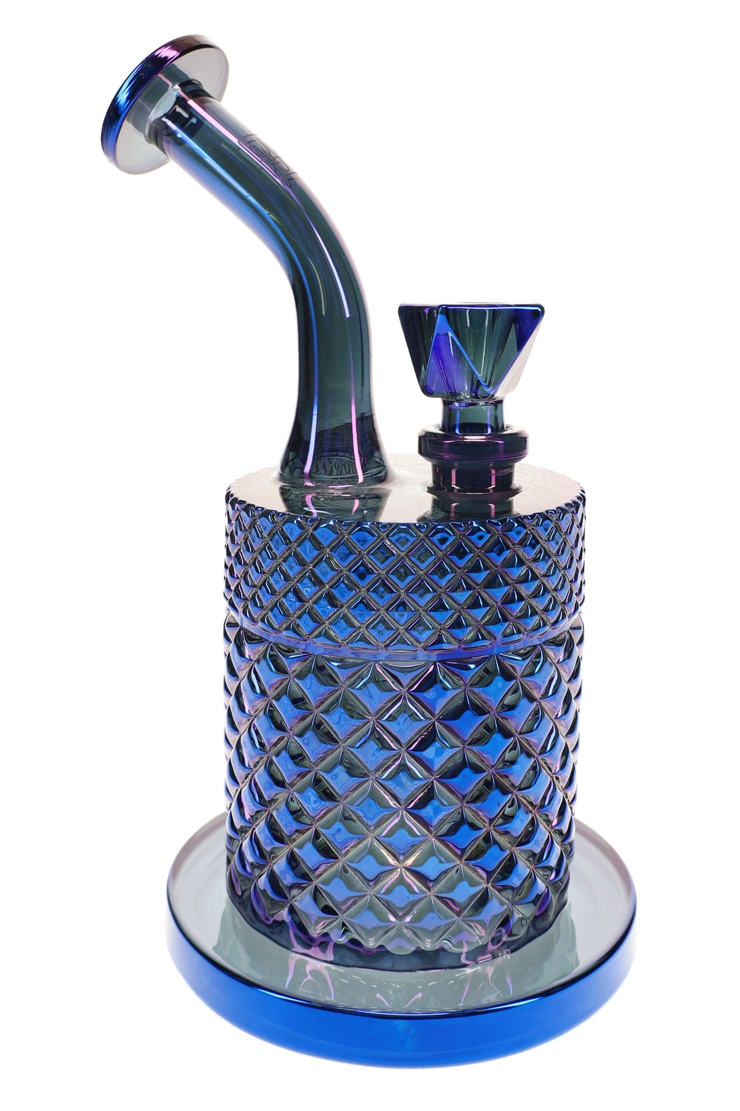 Jane West Twenties Collection Glass Water Pipe – 7½″