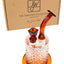 Jane West Twenties Collection Glass Water Pipe – 7½″