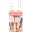 Cheeky Decal Bottle Bong “Beach Blink” – 4½″