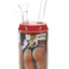 Cheeky Decal Bottle Bong “Beach Blink” – 4½″