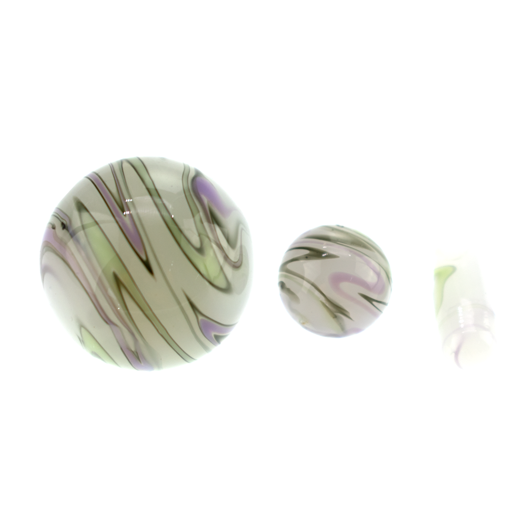 Terp Slurper Marble Set (3 piece)